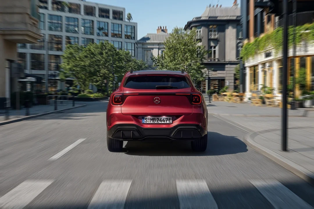 Mercedes Benz All New GLA Rear shot