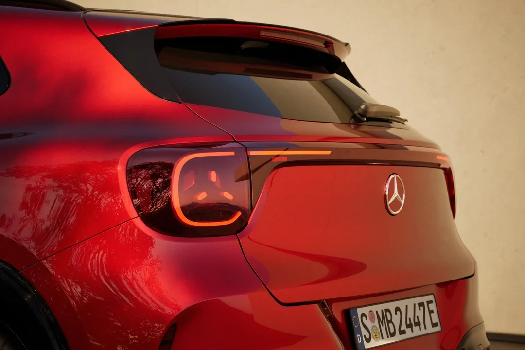 Mercedes Benz All New GLA Rear angle close up