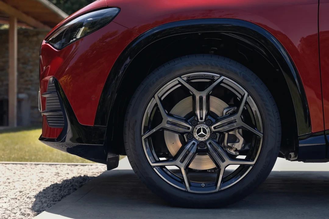Mercedes Benz All New GLA Front wheel close up