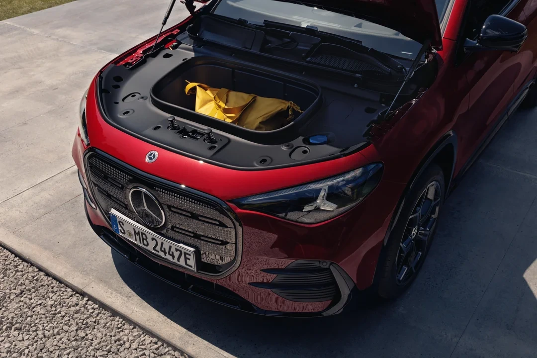 Mercedes Benz All New GLA Front storage compartment
