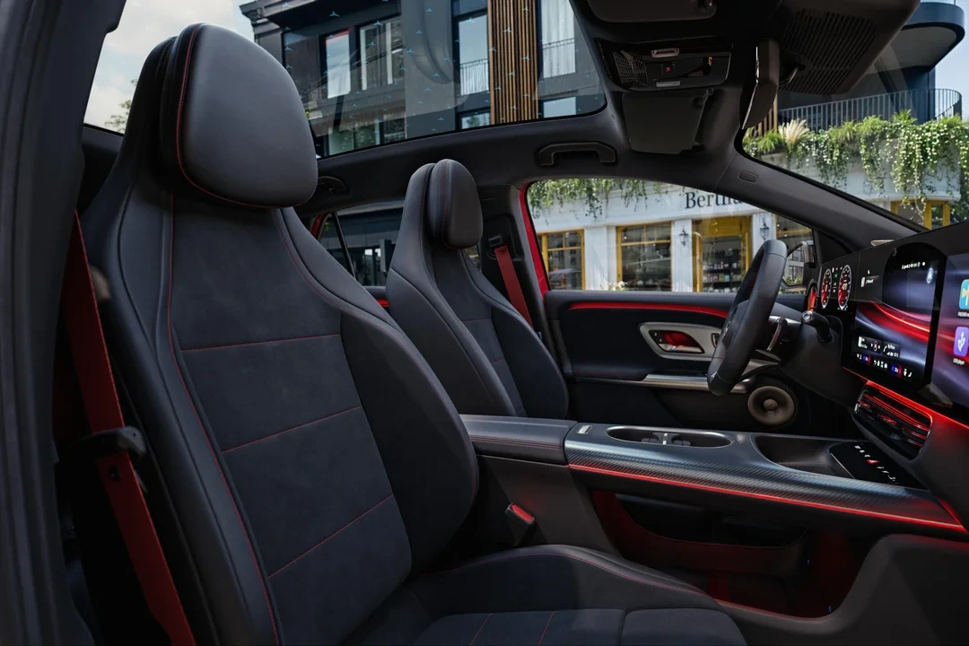Mercedes Benz All New GLA Front seats