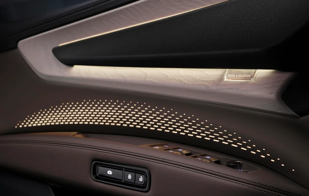 Audi Q9 Interior speaker shot