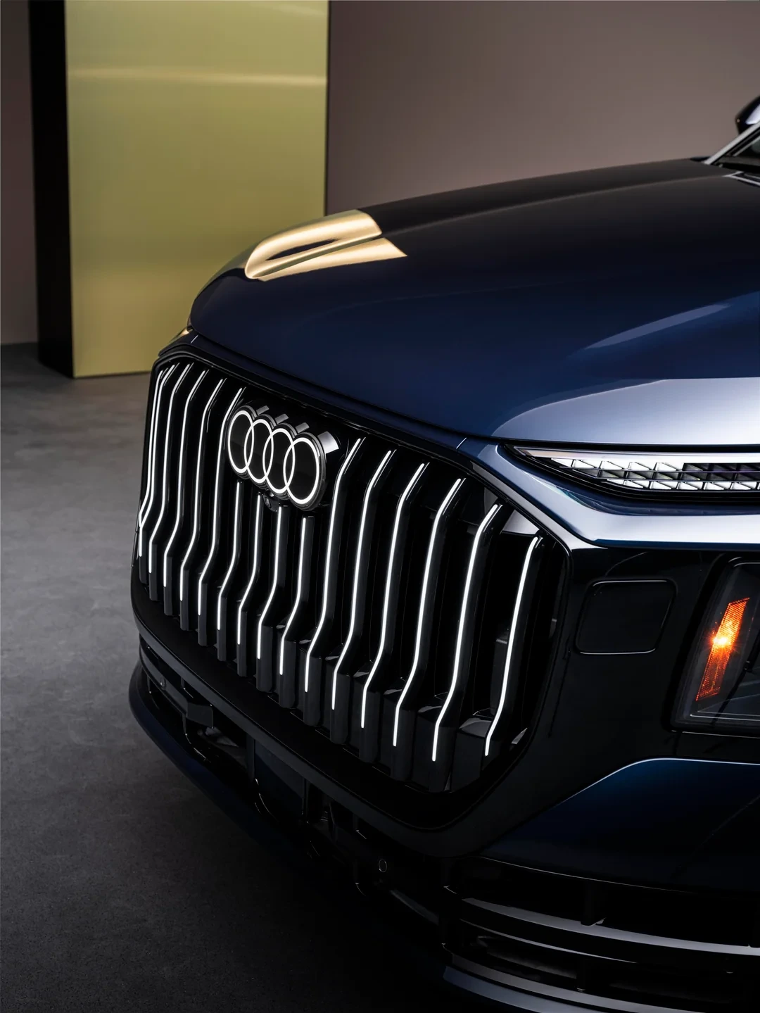 Audi Q9 Front angle close up