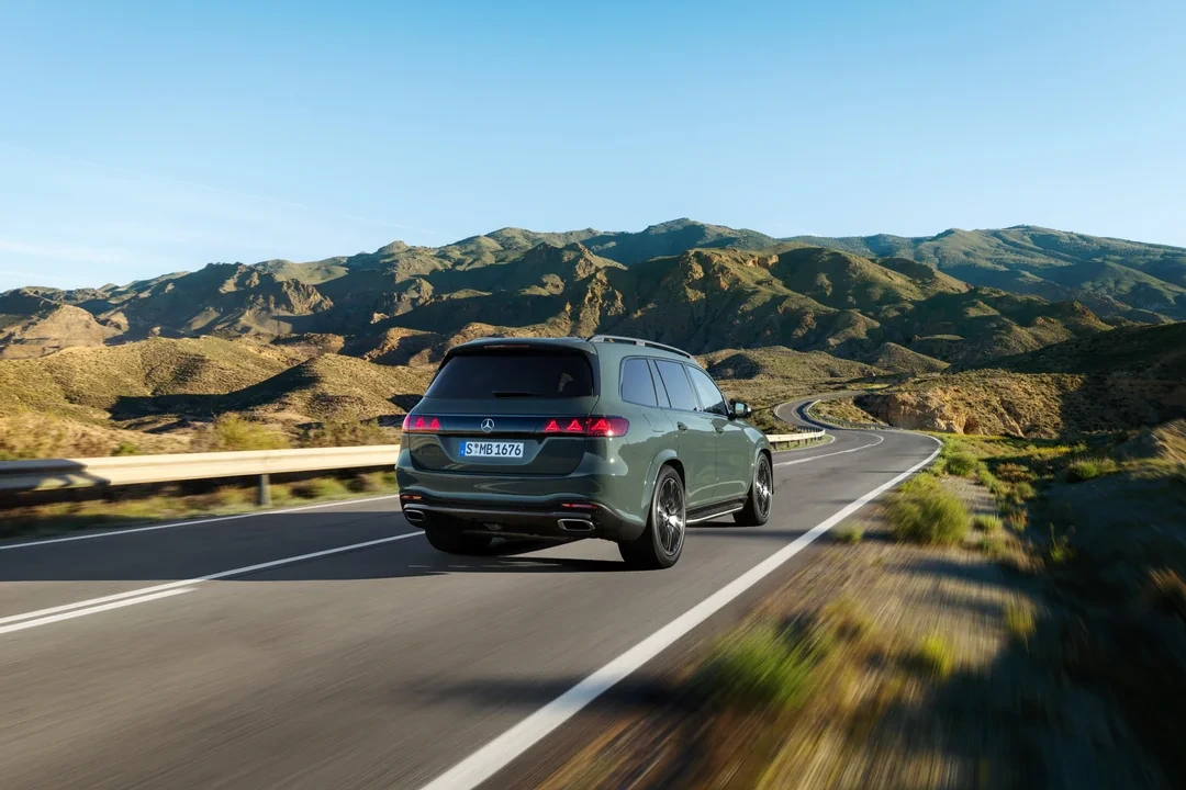 2026 Mercedes-Benz GLS luxury SUV rear