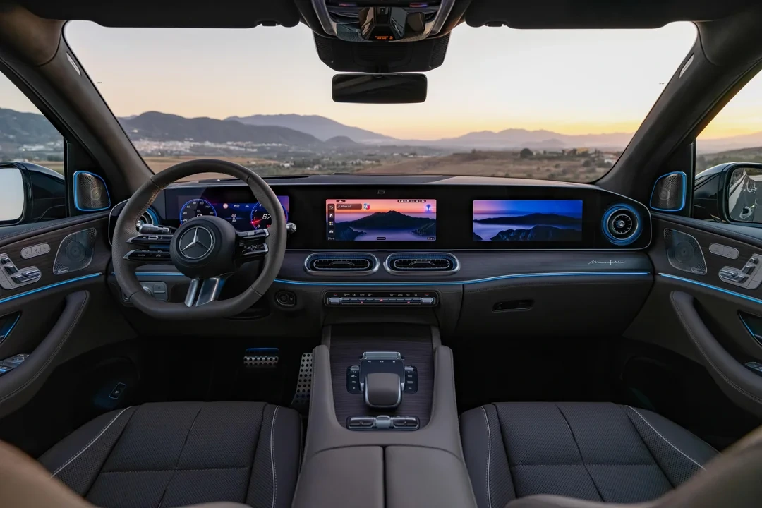 2026 Mercedes-Benz GLS luxury SUV interior