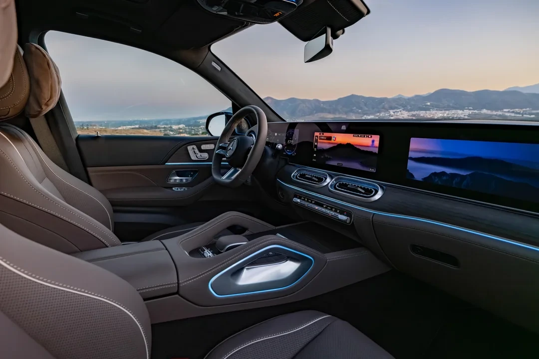 2026 Mercedes-Benz GLS luxury SUV interior
