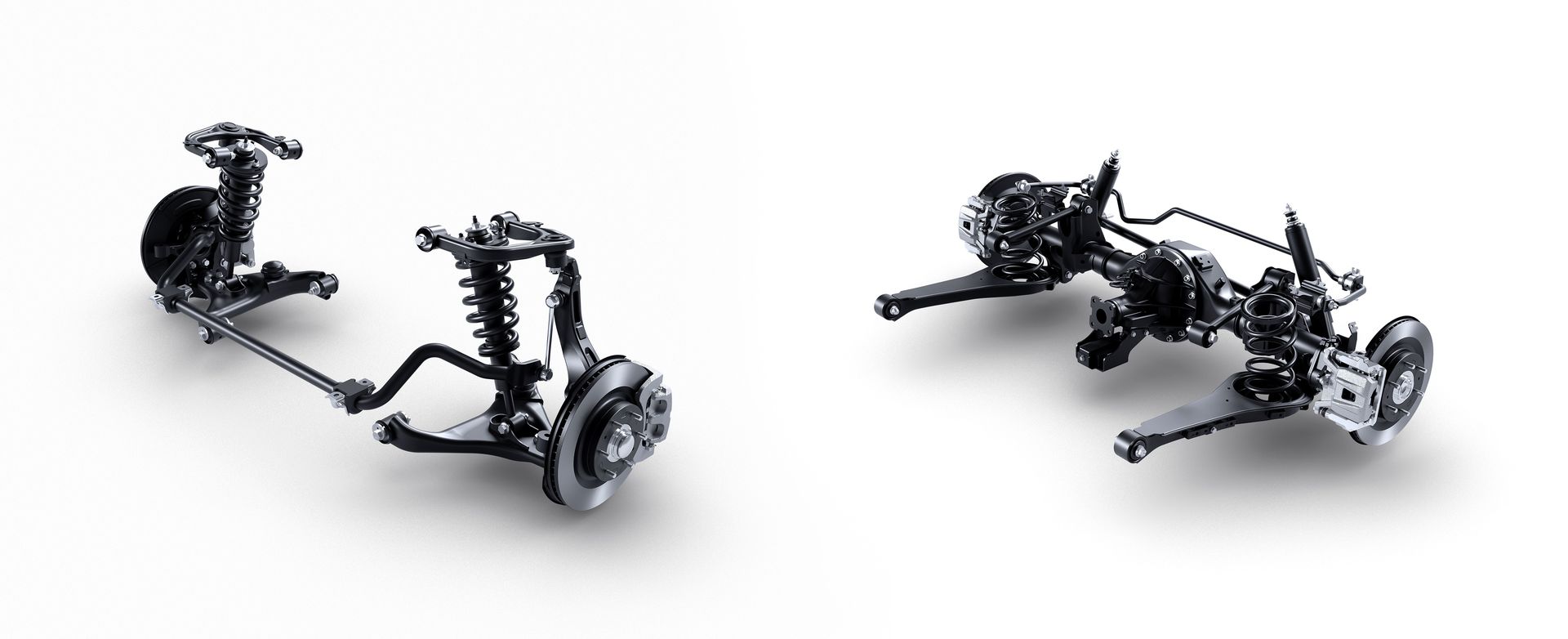 The New Mitsubishi Pajero Suspension