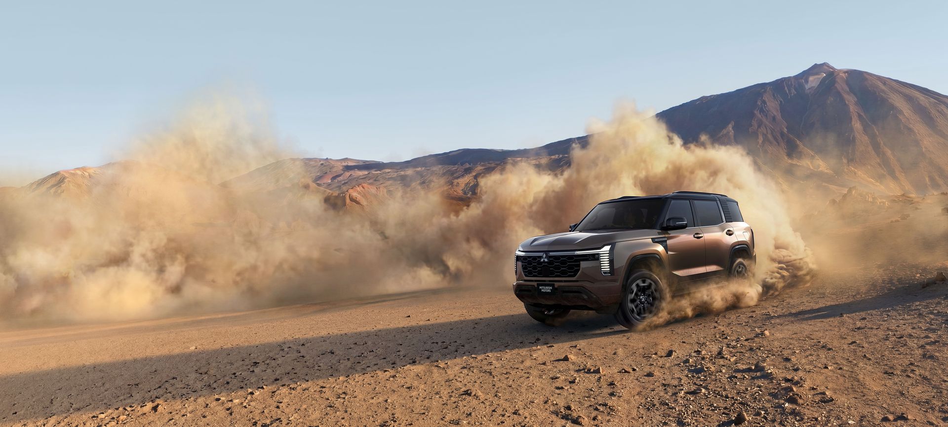 The New Mitsubishi Pajero Off road