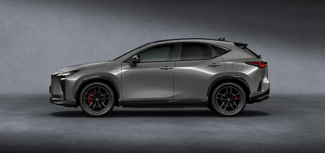 The Facelifted Lexus NX Rear Side
