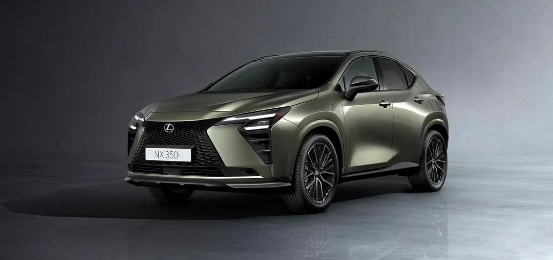 The Facelifted Lexus NX Front