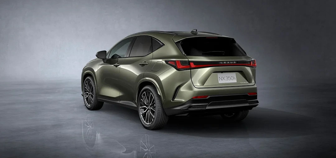The Facelifted Lexus NX Rear