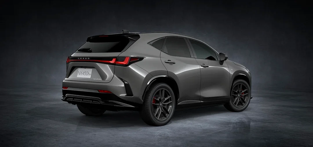 The Facelifted Lexus NX Rear