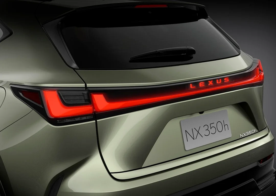 The Facelifted Lexus NX Tail lights